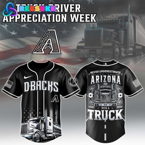 Arizona Diamondbacks MLB x Truck Driver Appreciation Week Jersey