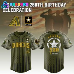 Arizona Diamondbacks MLB x US Army 250th Birthday Celebration Jersey