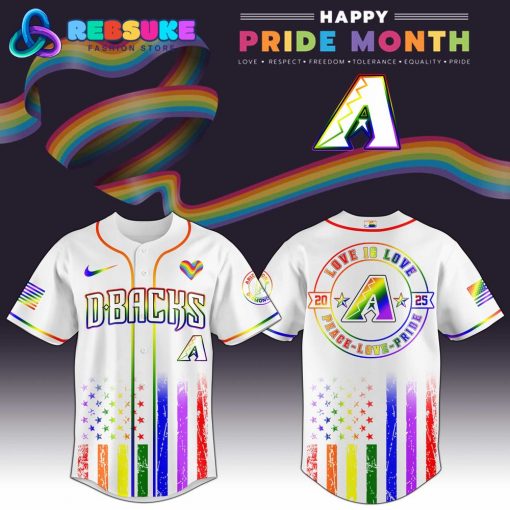 Arizona Diamondbacks MLB x Happy Pride Month Jersey 2025