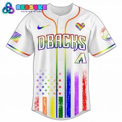 Arizona Diamondbacks x Happy Pride Month Jersey 2025