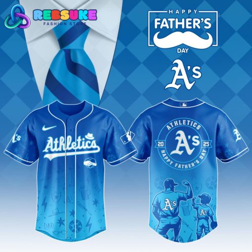 Athletics MLB x Father’s Day 2025 Baseball Jersey