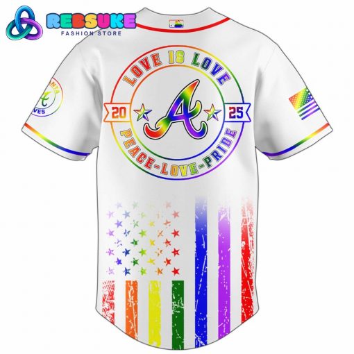 Atlanta Braves MLB x Happy Pride Month Jersey 2025