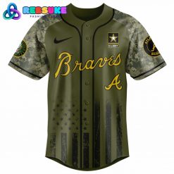 Atlanta Braves MLB x US Army 250th Birthday Celebration Jersey