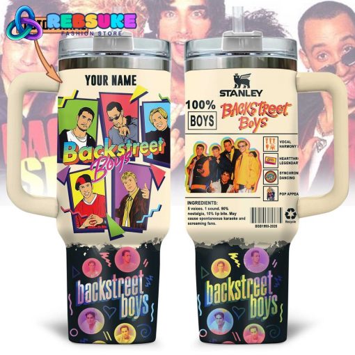 Backstreet Boys 2025 Gift For Fans Customized Stanley Tumbler