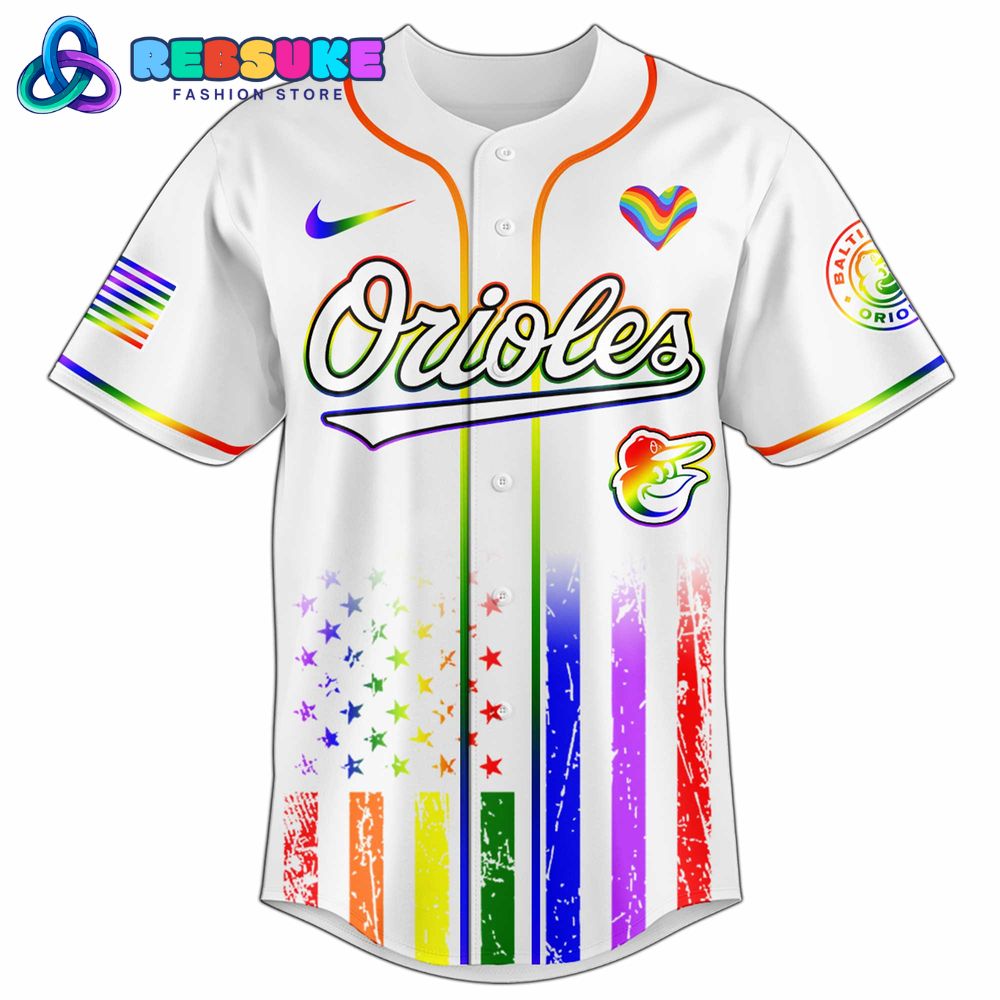 Baltimore Orioles MLB x Happy Pride Month Jersey 2025 Baltimore Orioles MLB x Happy Pride Month Jersey 2025