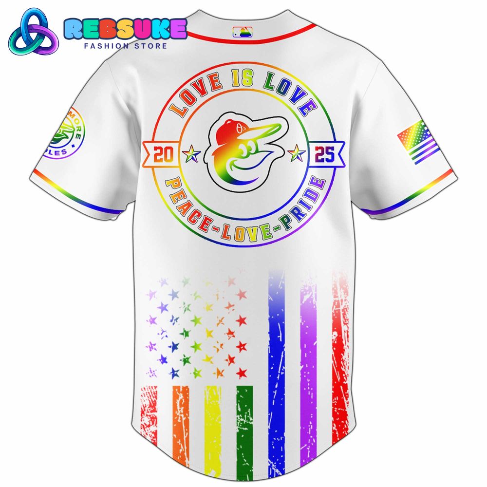 Baltimore Orioles MLB x Happy Pride Month Jersey 2025 Baltimore Orioles MLB x Happy Pride Month Jersey 2025