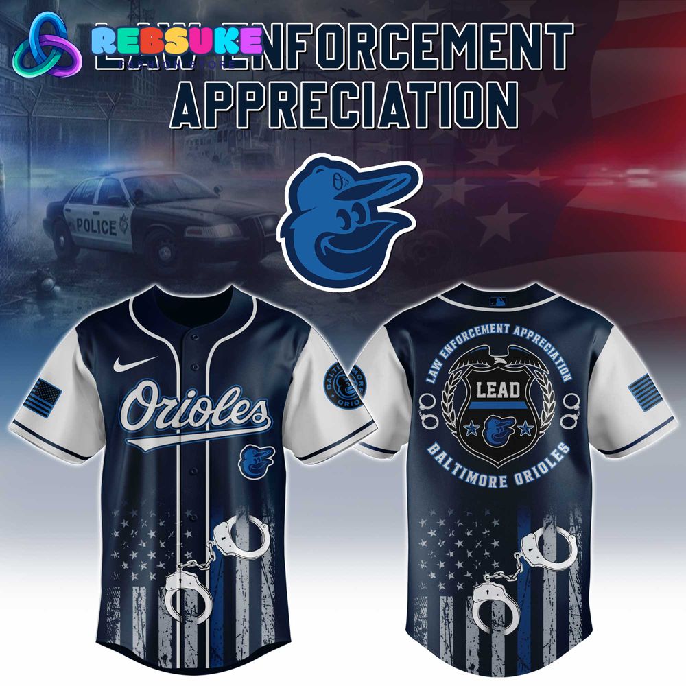 Baltimore Orioles MLB x Law Enforcement Appreciation 2025 Jersey Baltimore Orioles MLB x Law Enforcement Appreciation 2025 Jersey