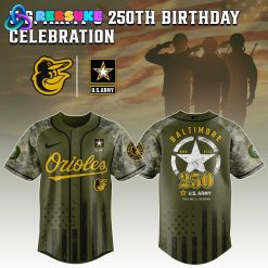 Baltimore Orioles MLB x US Army 250th Birthday Celebration Jersey