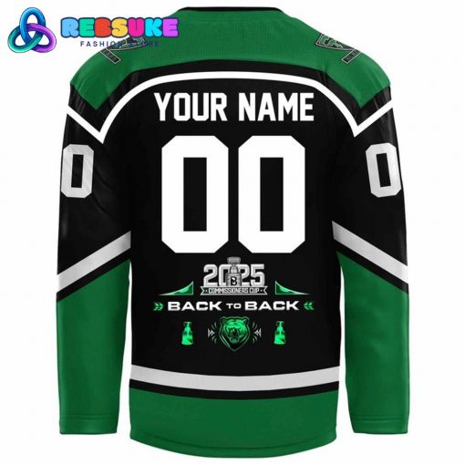 Binghamton Black Bears x Commissioners Cup Champions Hockey Jersey 2025