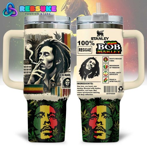 Bob Marley Roots Reggae Vibes 40oz Stanley Tumbler