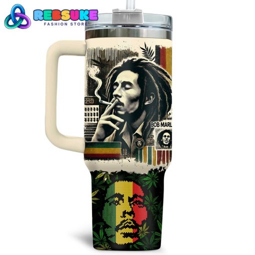 Bob Marley Roots Reggae Vibes 40oz Stanley Tumbler