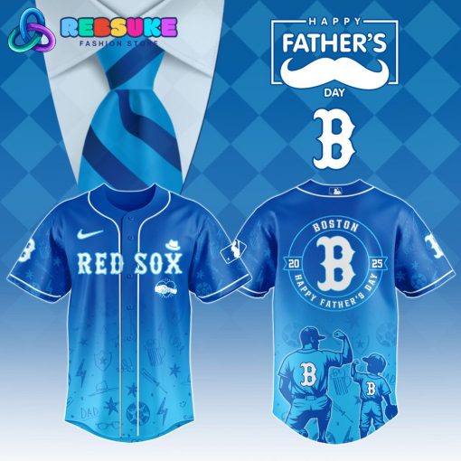 Boston Red Sox MLB x Father’s Day 2025 Baseball Jersey