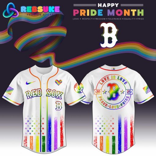 Boston Red Sox MLB x Happy Pride Month Jersey 2025