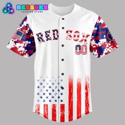 Boston Red Sox MLB x The 4th of July x Military Jersey 2025