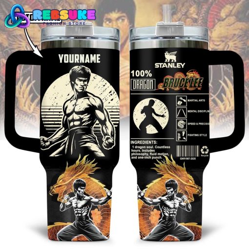 Bruce Lee Gift For Fans 2025 Personalized Stanley Tumbler