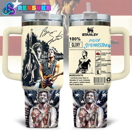 Bruce Springsteen Live Performance Stamina Special Stanley Tumbler