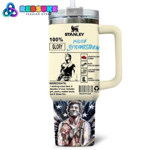 Bruce Springsteen Live Performance Stamina Special Stanley Tumbler