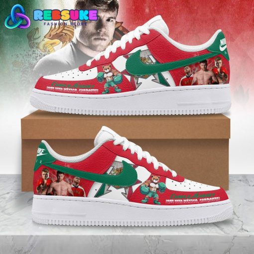 Canelo Alvarez Viva Mexico Cabrones Special Nike Air Force 1