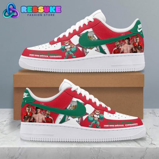 Canelo Alvarez Viva Mexico Cabrones Special Nike Air Force 1