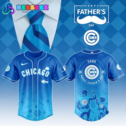 Chicago Cubs MLB x Father’s Day 2025 Baseball Jersey