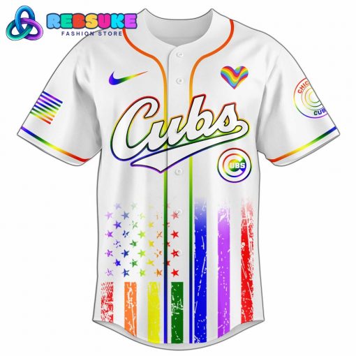 Chicago Cubs MLB x Happy Pride Month Jersey 2025