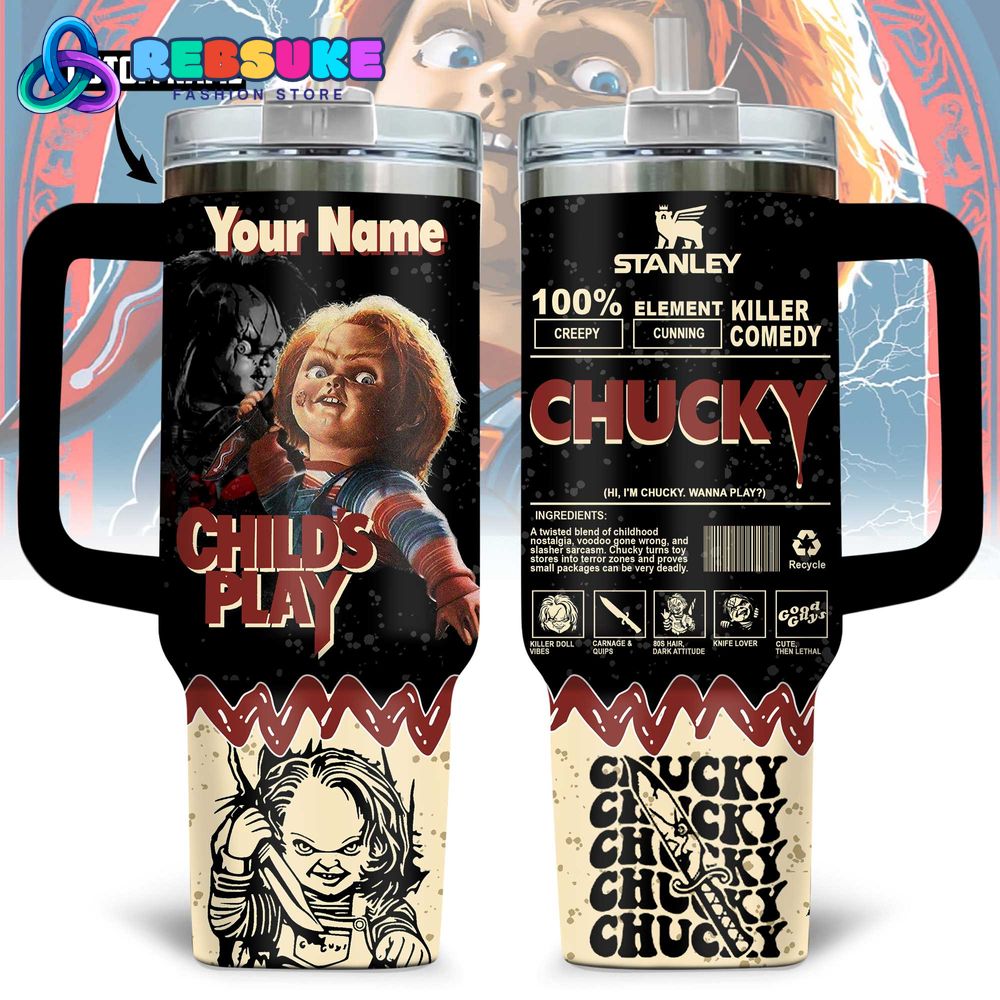 Chucky Killer Comedy Child's Play Stanley Tumbler Chucky Killer Comedy Child's Play Stanley Tumbler