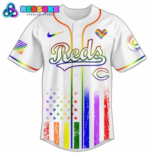 Cincinnati Reds MLB x Happy Pride Month Jersey 2025