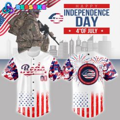 Cincinnati Reds MLB x The 4th of July x Military Jersey 2025