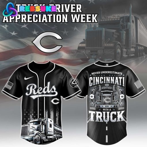 Cincinnati Reds MLB x Truck Driver Appreciation Week Jersey
