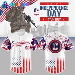Cleveland Guardians MLB x The 4th of July x Military Jersey 2025