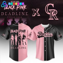 Colorado Rockies MLB x Blackpink Deadline World Tour Jersey 2025