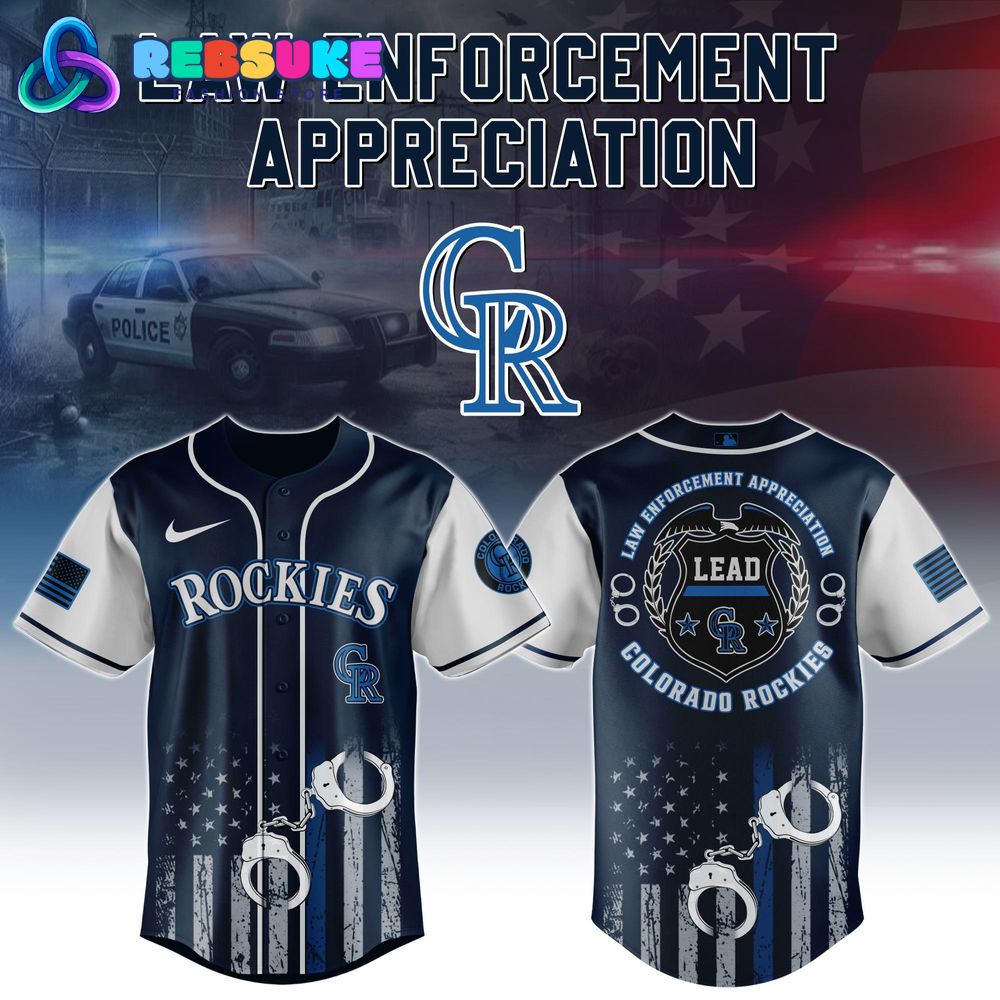 Colorado Rockies MLB x Law Enforcement Appreciation 2025 Jersey Colorado Rockies MLB x Law Enforcement Appreciation 2025 Jersey