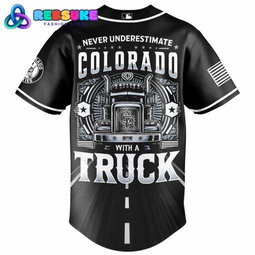 Colorado Rockies MLB x Truck Driver Appreciation Week Jersey