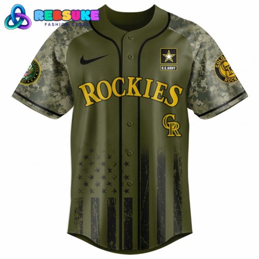 Colorado Rockies MLB x U.S. Army 250th Birthday Celebration Jersey