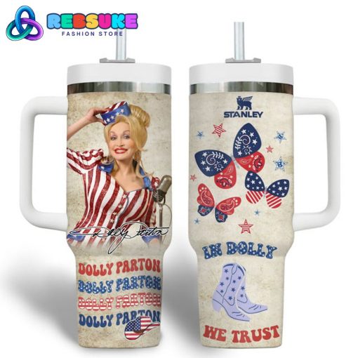 Dolly Parton Happy 4th Of July 2025 Stanley Tumbler