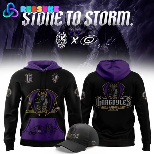 Greensboro Gargoyles Stone to Storm 2025 Hoodie Set