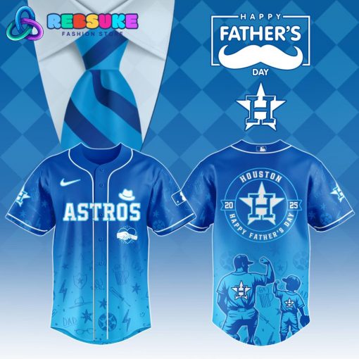 Houston Astros MLB x Father’s Day 2025 Baseball Jersey