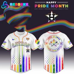 Houston Astros MLB x Happy Pride Month Jersey 2025