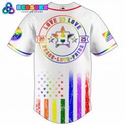 Houston Astros MLB x Happy Pride Month Jersey 2025