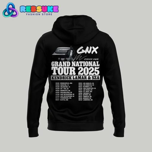 Kendrick Lamar x SZA Grand National Tour 2025 Hoodie