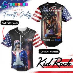Kid Rock Happy Independence Day 2025 Baseball Jersey