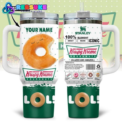 Krispy Kreme Doughnuts 2025 Custom Name Stanley Tumbler