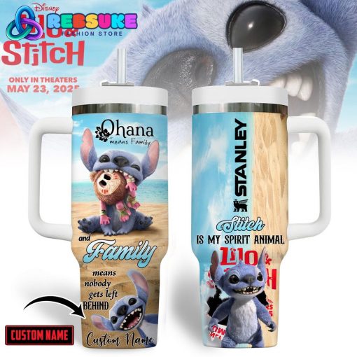 Lilo and Stitch Ohana Means Family Special Stanley Tumbler