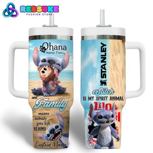 Lilo and Stitch Ohana Means Family Special Stanley Tumbler
