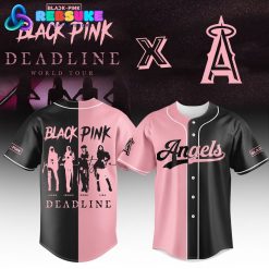 Los Angeles Angels MLB x Blackpink Deadline World Tour Jersey 2025