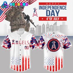 Los Angeles Angels MLB x The 4th of July x Military Jersey 2025