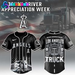 Los Angeles Angels MLB x Truck Driver Appreciation Week Jersey