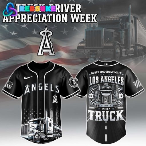 Los Angeles Angels MLB x Truck Driver Appreciation Week Jersey