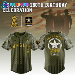 Los Angeles Angels MLB x U.S. Army 250th Birthday Celebration Jersey