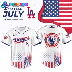 Los Angeles Dodgers MLB Happy Independence Day 2025 Jersey